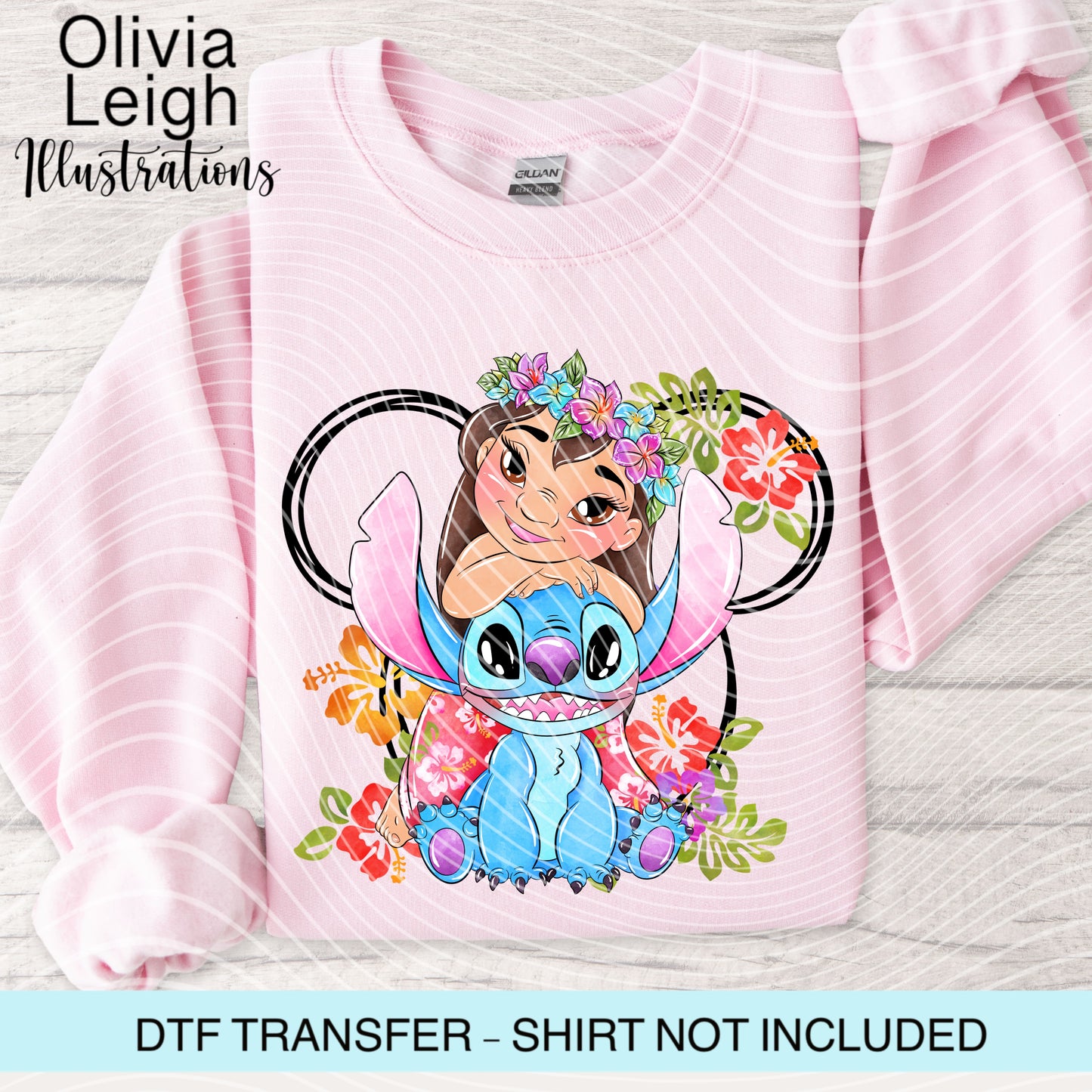 Stitch Dtf Transfer