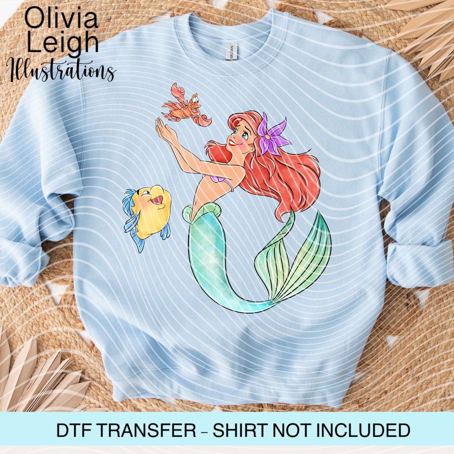 Princess A Dtf Transfer
