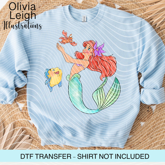 Princess A Dtf Transfer
