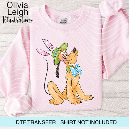 Easter Mouse Dtf Transfer