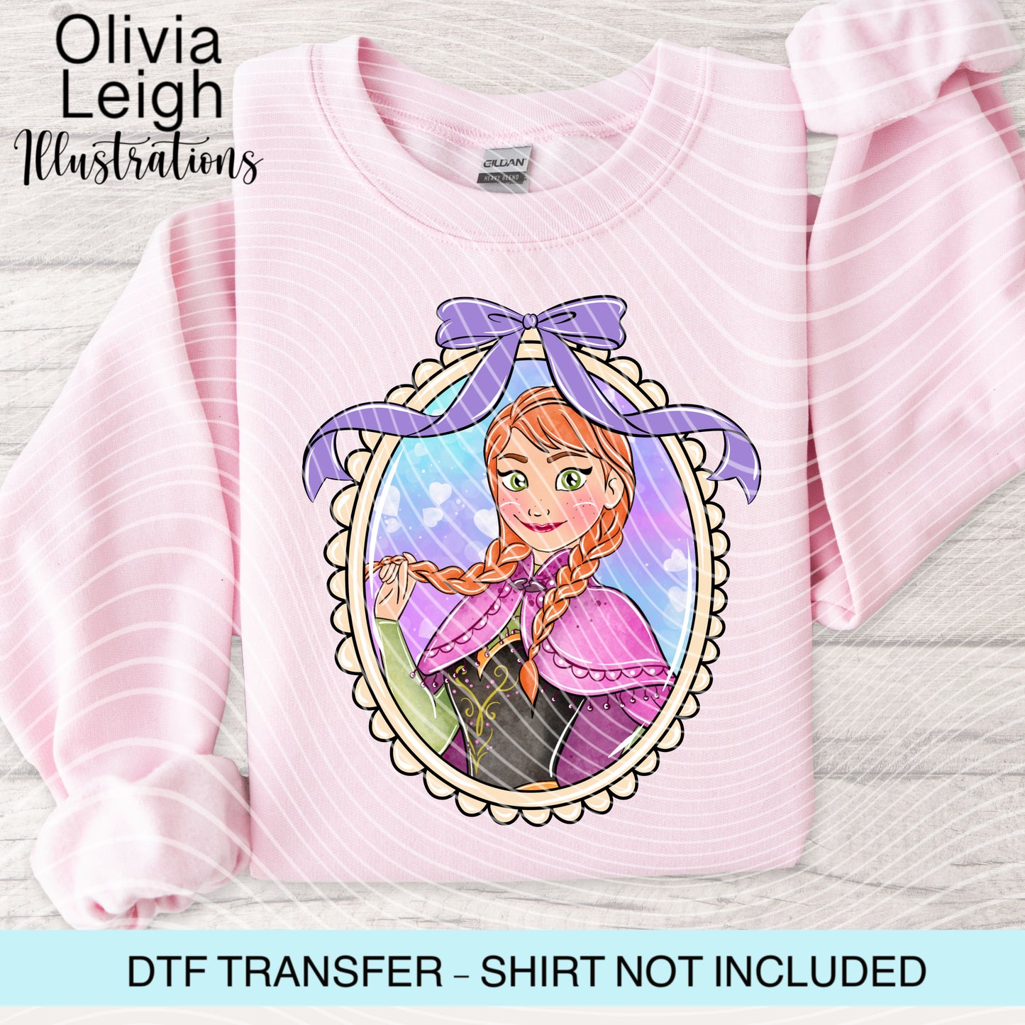Frozen Princess Dtf Transfer