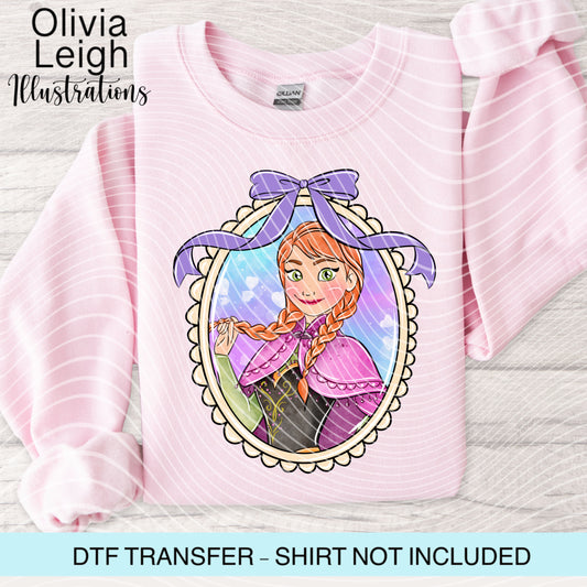 Frozen Princess Dtf Transfer