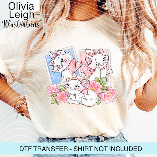 Cats Dtf Transfer