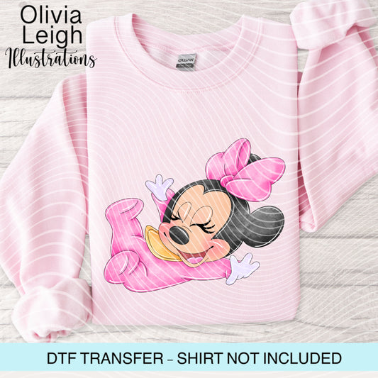 Baby Miss Mouse Dtf Transfer