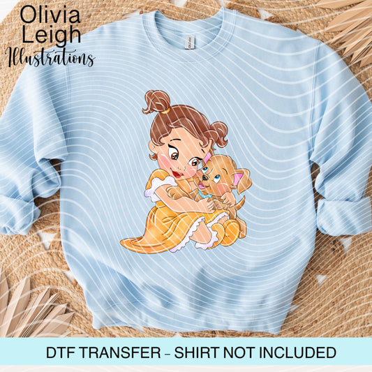 Baby Princess B Dtf Transfer