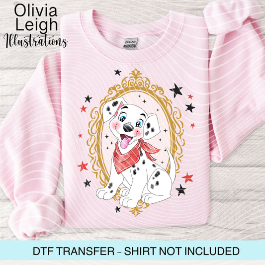 101 Dogs Frame Dtf Transfer