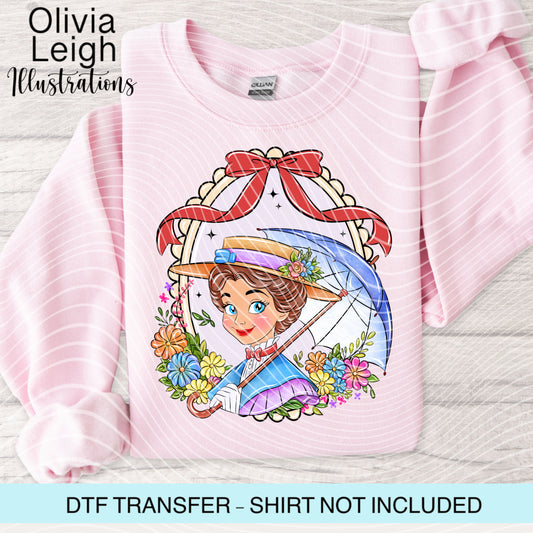 Mary P Dtf Transfer