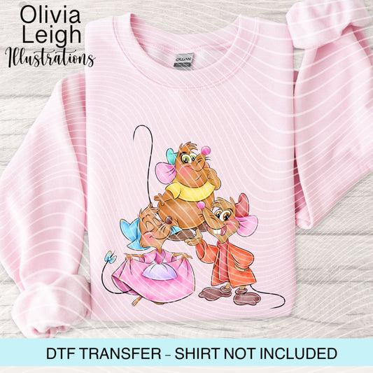 Princess C Mice Dtf Transfer