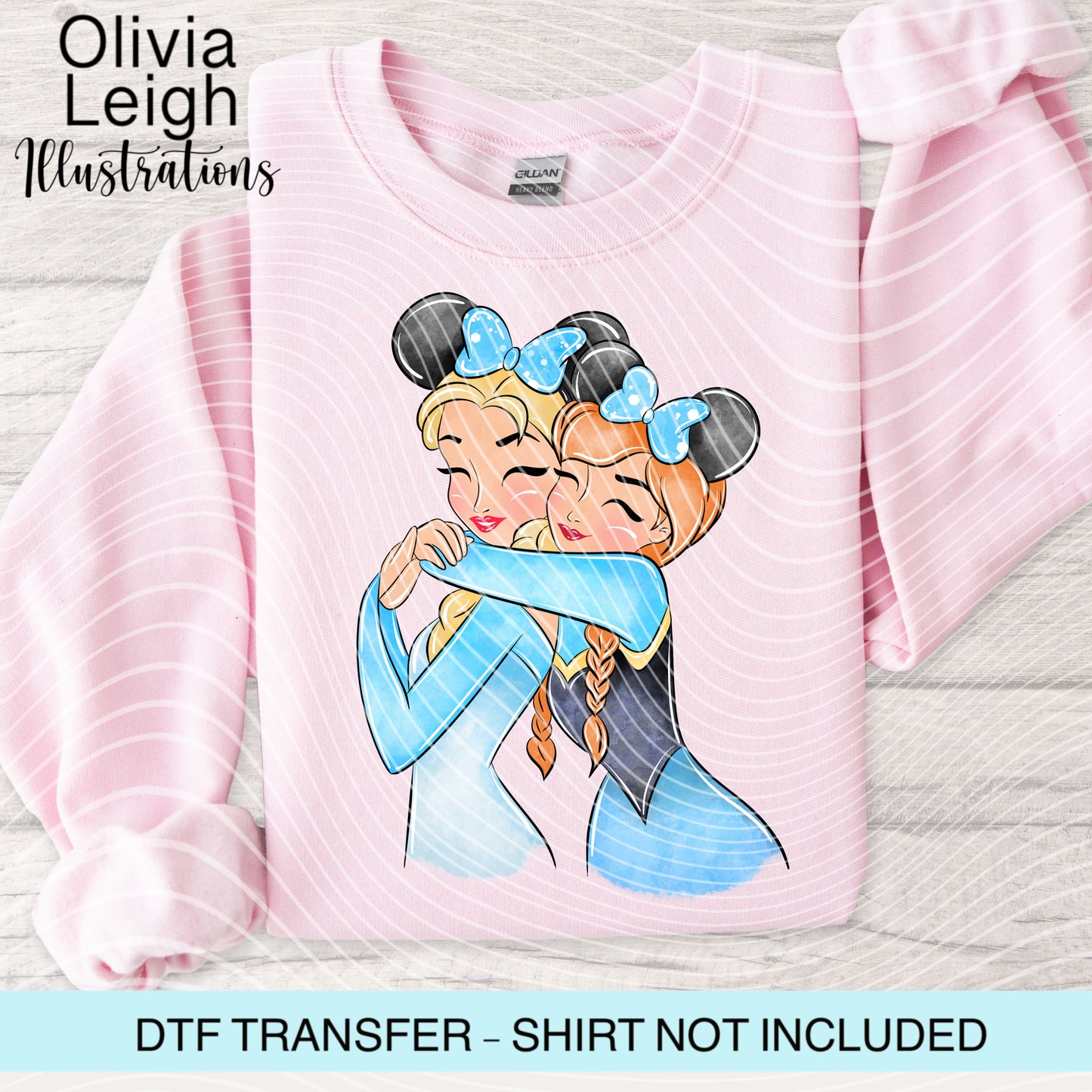 Frozen Dtf Transfer