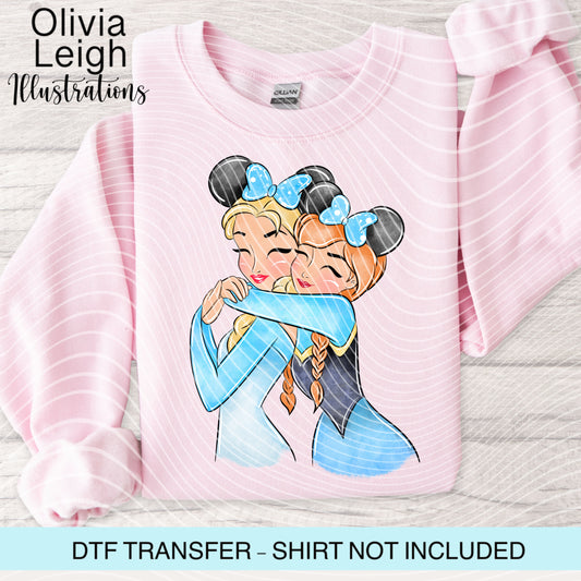 Frozen Dtf Transfer