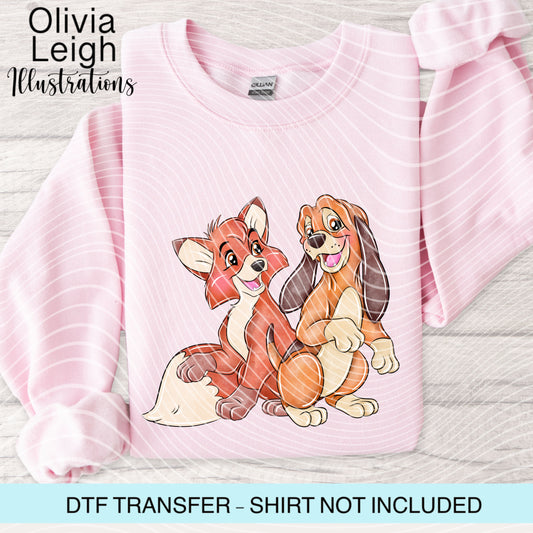 Fox friends Dtf Transfer