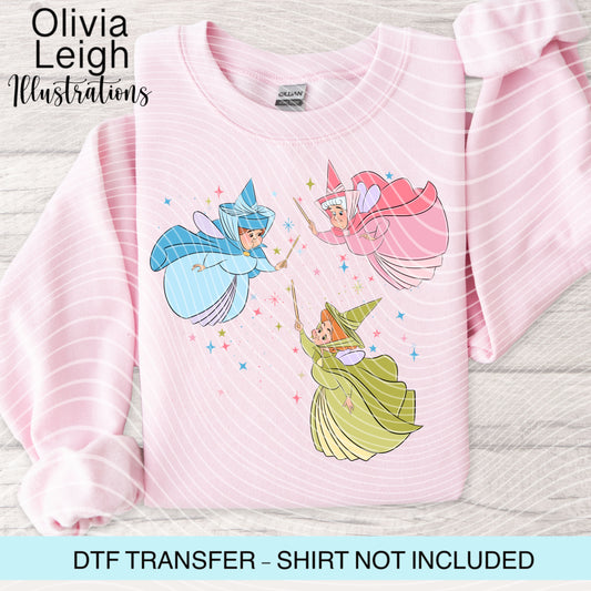 Fairies Dtf Transfer