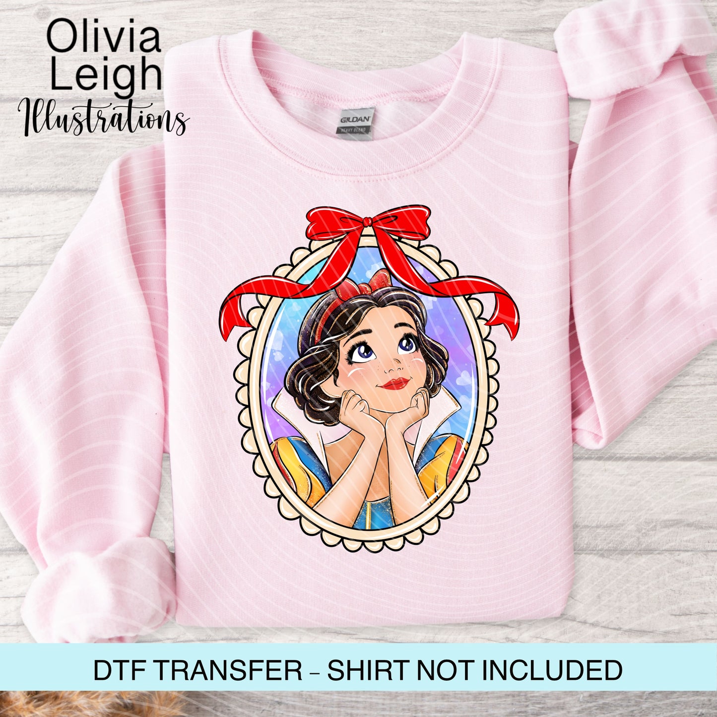Princess Snow Dtf Transfer