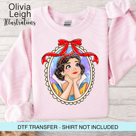 Princess Snow Dtf Transfer