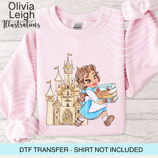 Baby Princess B Dtf Transfer