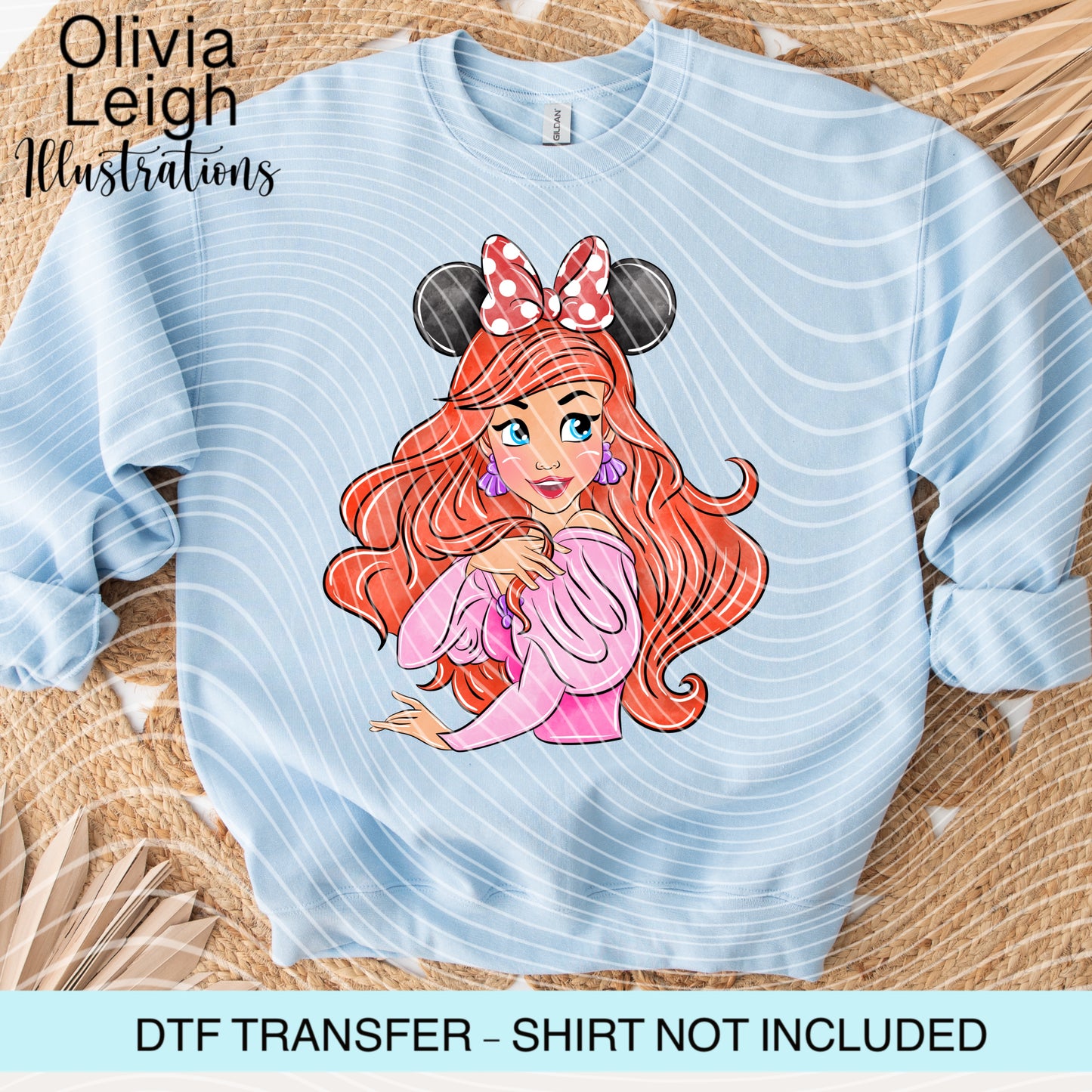 Princess A Dtf Transfer