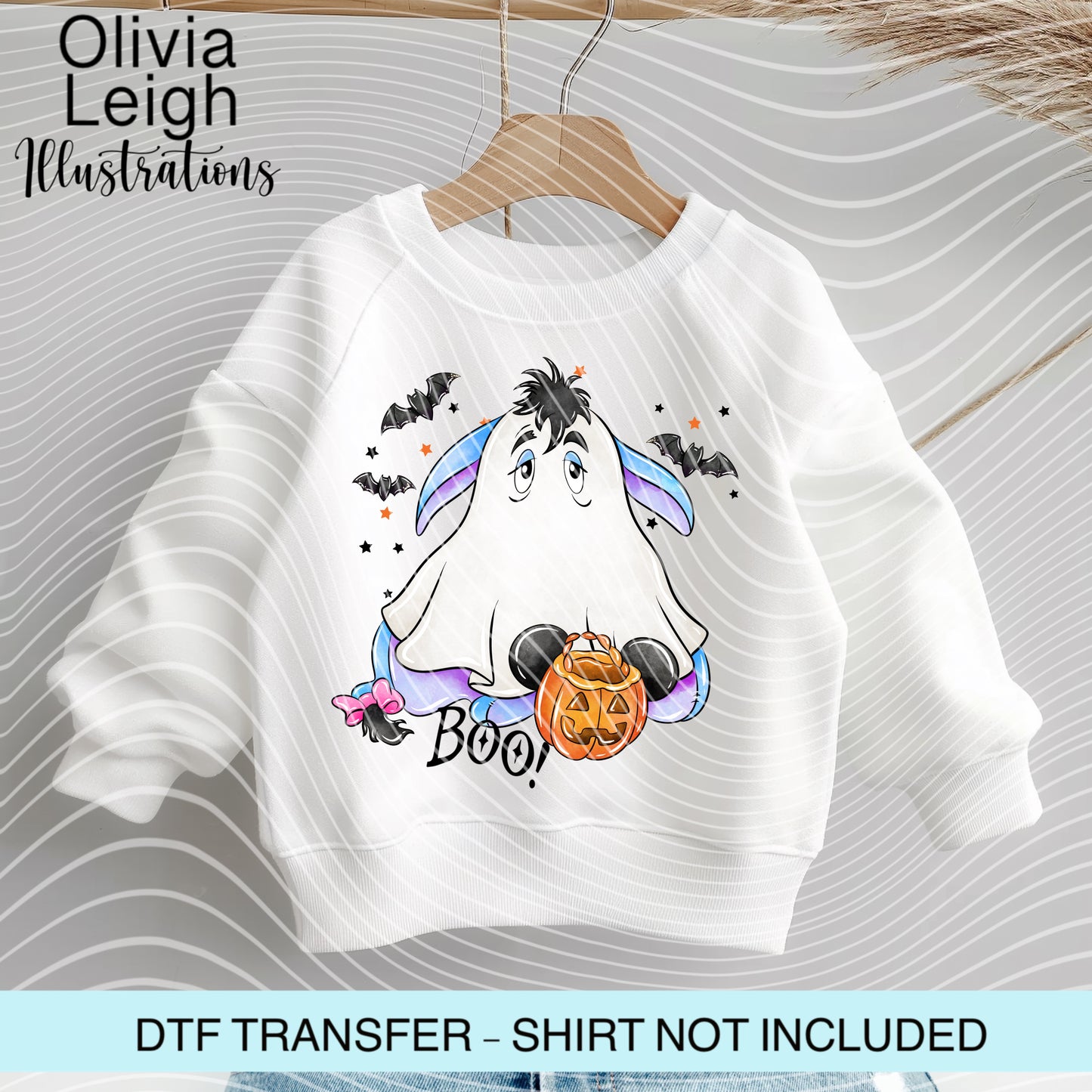 Winnie Friends Halloween Dtf Transfer