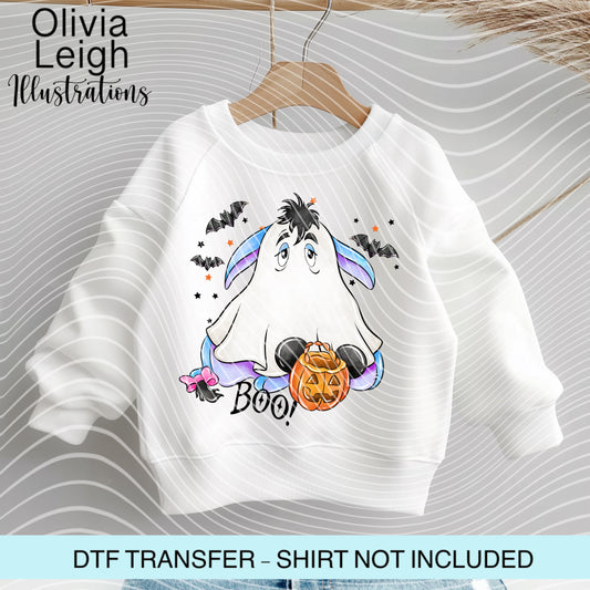 Winnie Friends Halloween Dtf Transfer