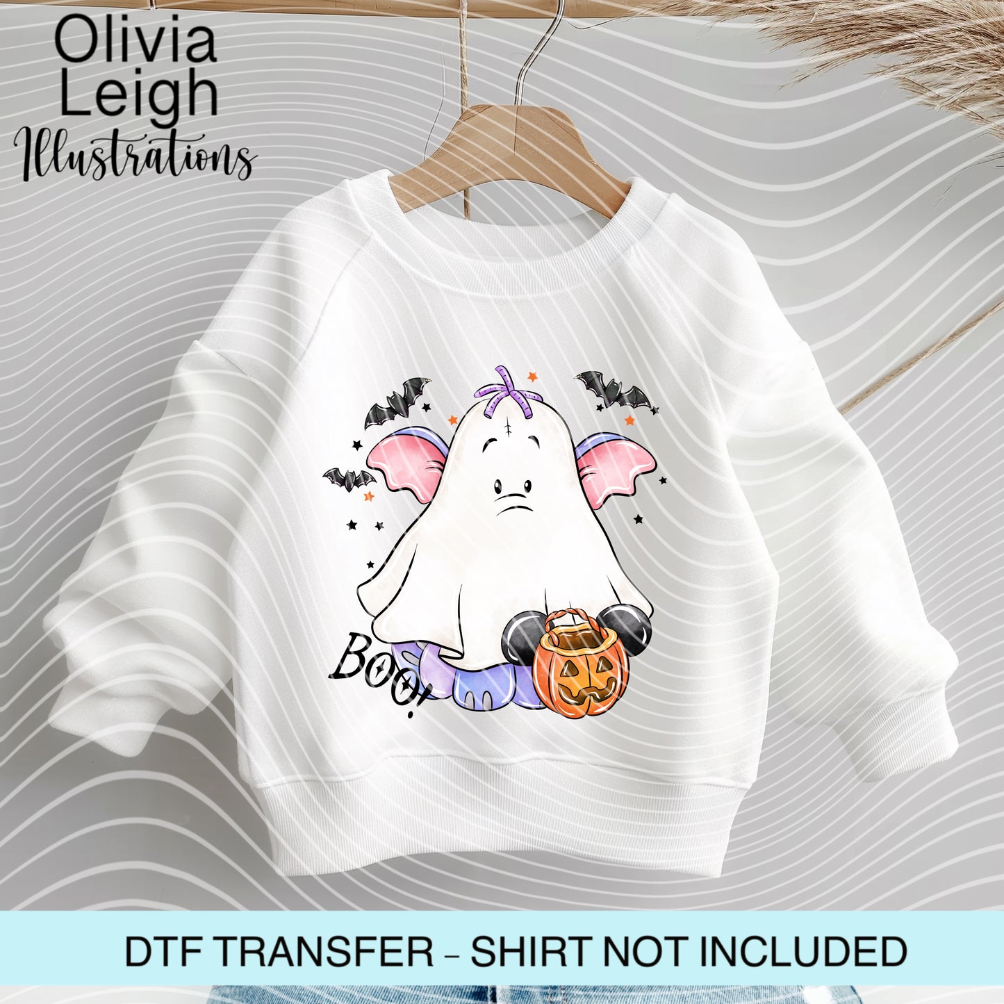 Winnie Friends Halloween Dtf Transfer
