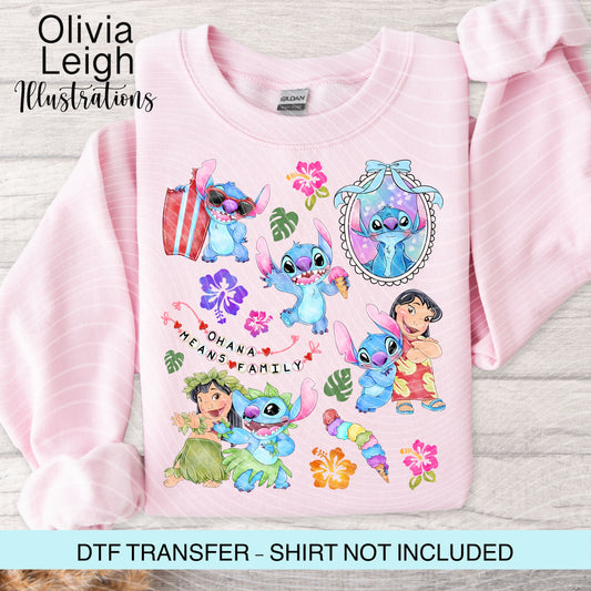 Stitch Dtf Transfer