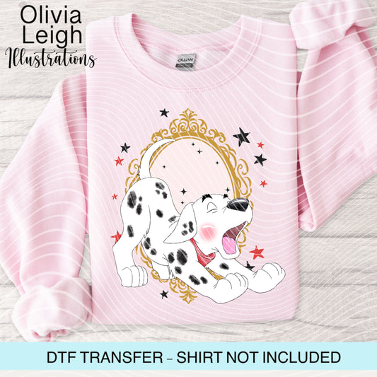 101 Dogs Frame Dtf Transfer