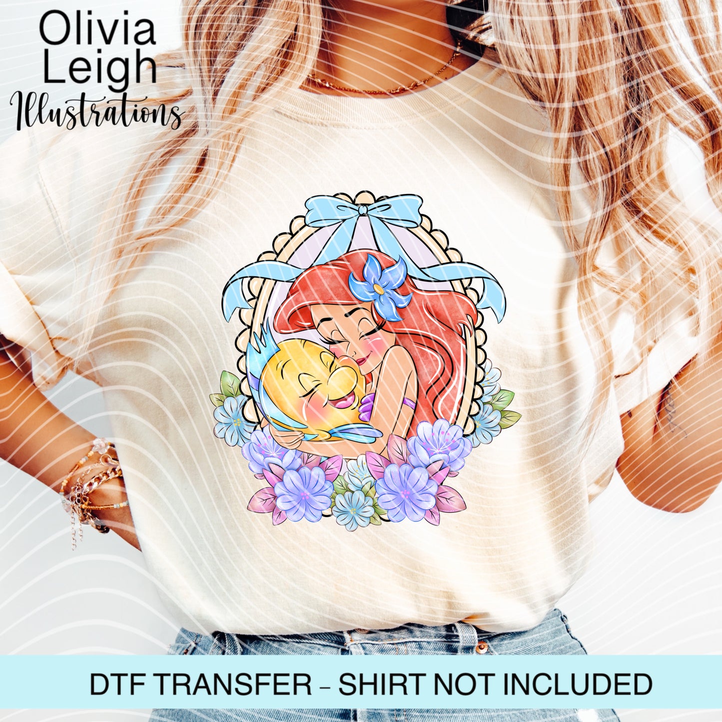 Princess A Dtf Transfer