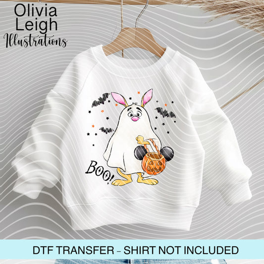 Winnie Friends Halloween Dtf Transfer