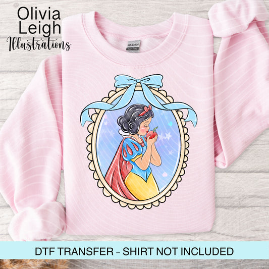 Princess Snow Dtf Transfer