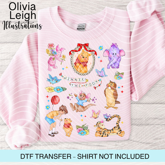 Winnie Dtf Transfer